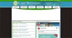 Desktop Screenshot of campnathanael.org