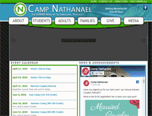 Tablet Screenshot of campnathanael.org